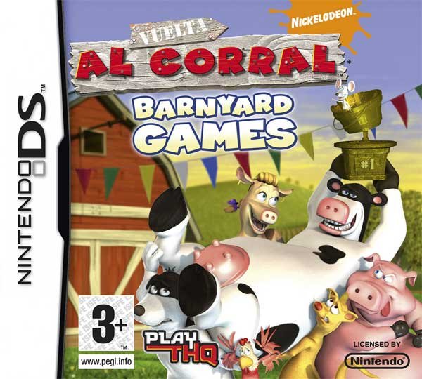 Caratula de Vuelta al Corral: Barnyard Games para Nintendo DS