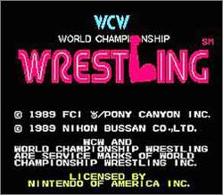 Pantallazo de WCW: World Championship Wrestling para Nintendo (NES)