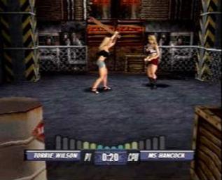 Pantallazo de WCW Backstage Assault para PlayStation