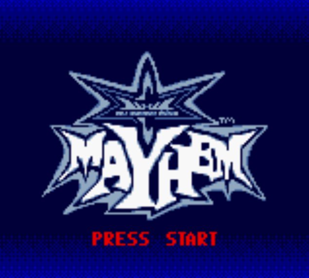 Pantallazo de WCW Mayhem para Game Boy Color