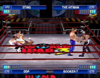 Pantallazo de WCW Mayhem para PlayStation