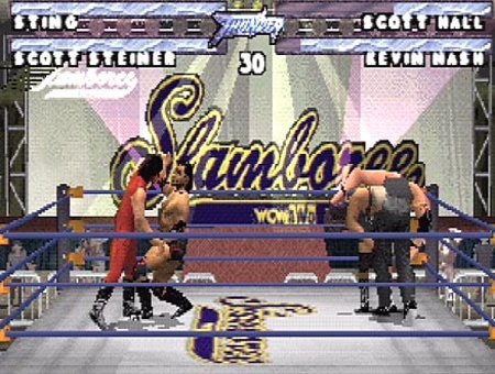 Pantallazo de WCW/NWO Thunder para PlayStation