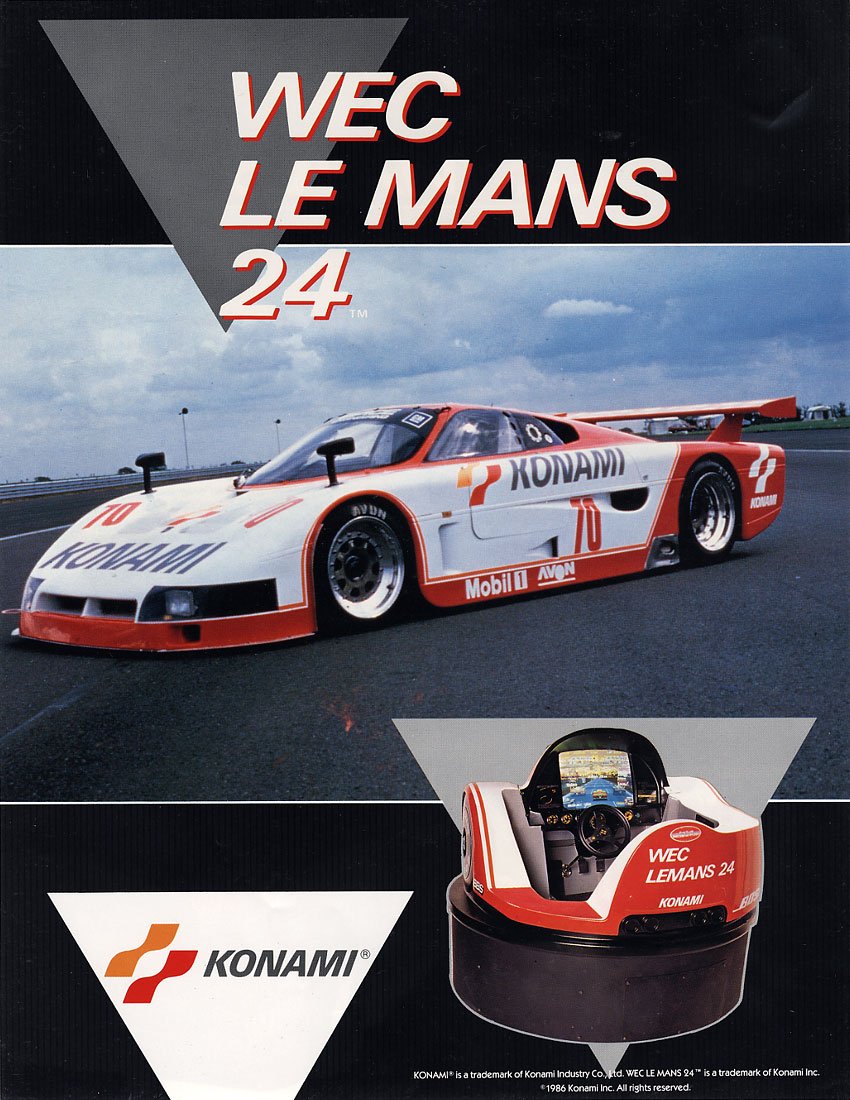 Caratula de WEC Le Mans 24 para M.A.M.E.