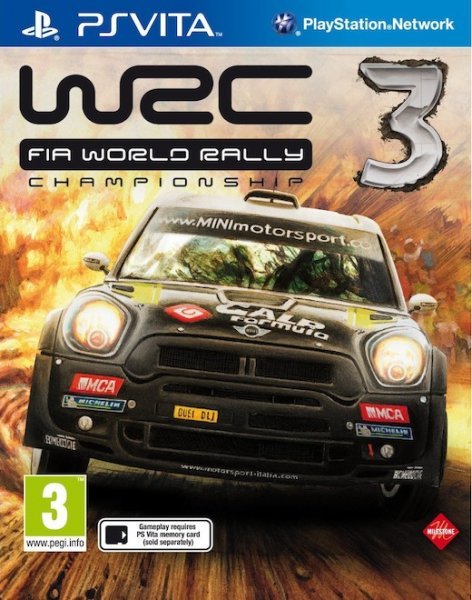 Caratula de WRC 3 para PS Vita