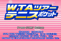 Pantallazo de WTA Tour Tennis Pocket (Japonés) para Game Boy Advance