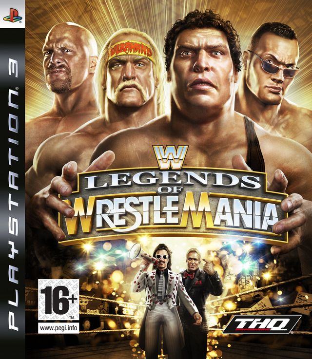 Caratula de WWE Legends of Wrestlemania para PlayStation 3