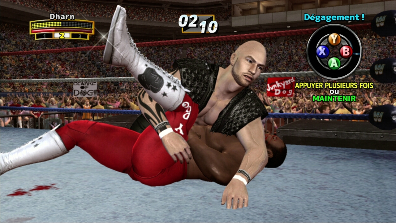 Pantallazo de WWE Legends of Wrestlemania para Xbox 360