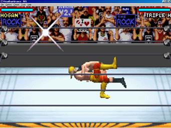 Pantallazo de WWE Road to WrestleMania X8 para Game Boy Advance