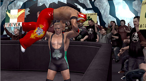 Pantallazo de WWE SmackDown! vs. RAW 2007 para PSP