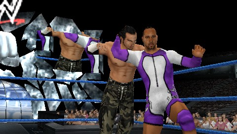 Pantallazo de WWE SmackDown! vs. RAW 2008 para PSP