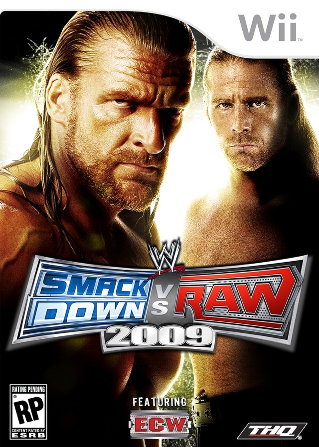 Caratula de WWE SmackDown vs. RAW 2008 para Wii