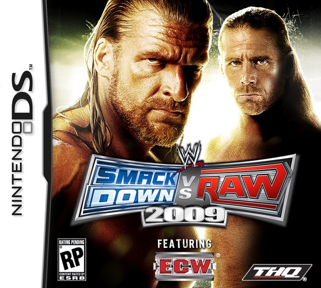 Caratula de WWE SmackDown vs. Raw 2009 para Nintendo DS