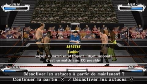 Pantallazo de WWE SmackDown vs. Raw 2009 para PSP