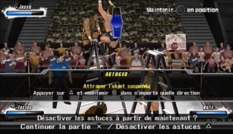 Pantallazo de WWE SmackDown vs. Raw 2009 para PSP