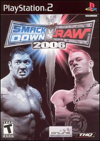 Caratula de WWE Smackdown Vs. Raw 2006 para PlayStation 2
