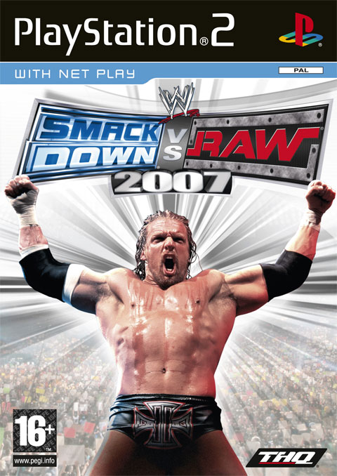 Caratula de WWE Smackdown Vs. Raw 2007 para PlayStation 2