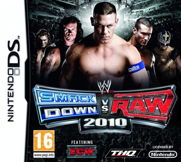 Caratula de WWE Smackdown vs Raw 2010 para Nintendo DS