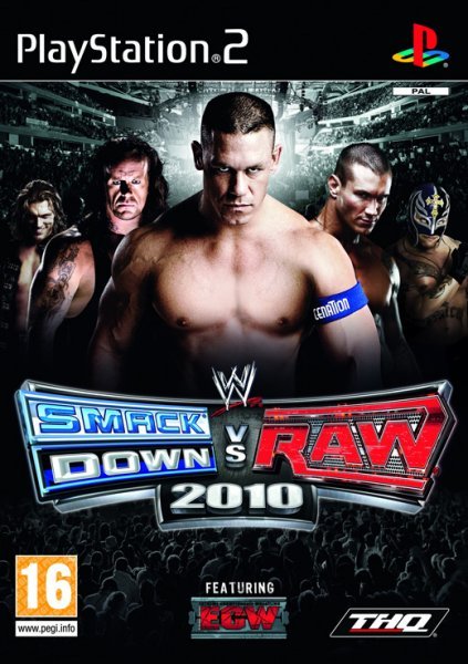 Caratula de WWE Smackdown vs Raw 2010 para PlayStation 2