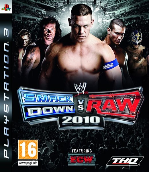 Caratula de WWE Smackdown vs Raw 2010 para PlayStation 3