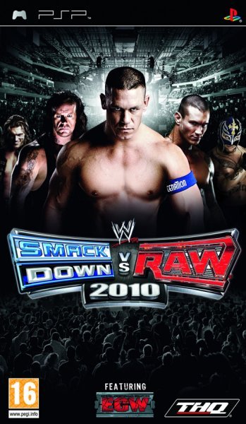 Caratula de WWE Smackdown vs Raw 2010 para PSP