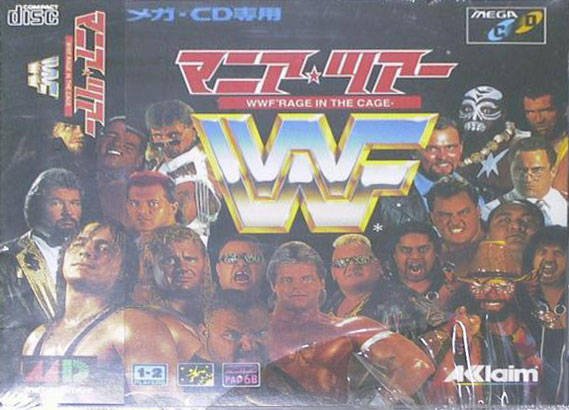 Caratula de WWF Rage in the Cage para Sega CD