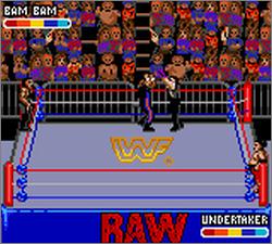 Pantallazo de WWF Raw para Gamegear
