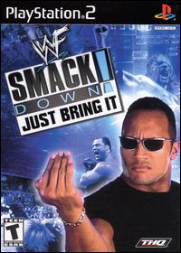 Caratula de WWF SmackDown! Just Bring It para PlayStation 2