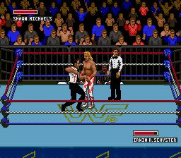 Pantallazo de WWF Super WrestleMania para Sega Megadrive