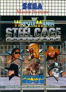 Caratula de WWF WrestleMania: Steel Cage Challenge para Sega Master System