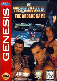 Caratula de WWF WrestleMania: The Arcade Game para Sega Megadrive