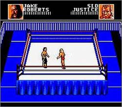 Pantallazo de WWF WrestleMania Steel Cage Challenge para Nintendo (NES)