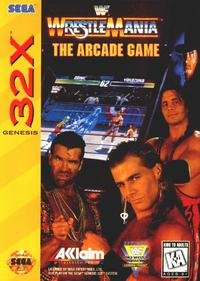 Caratula de WWF Wrestlemania: The Arcade Game para Sega 32x