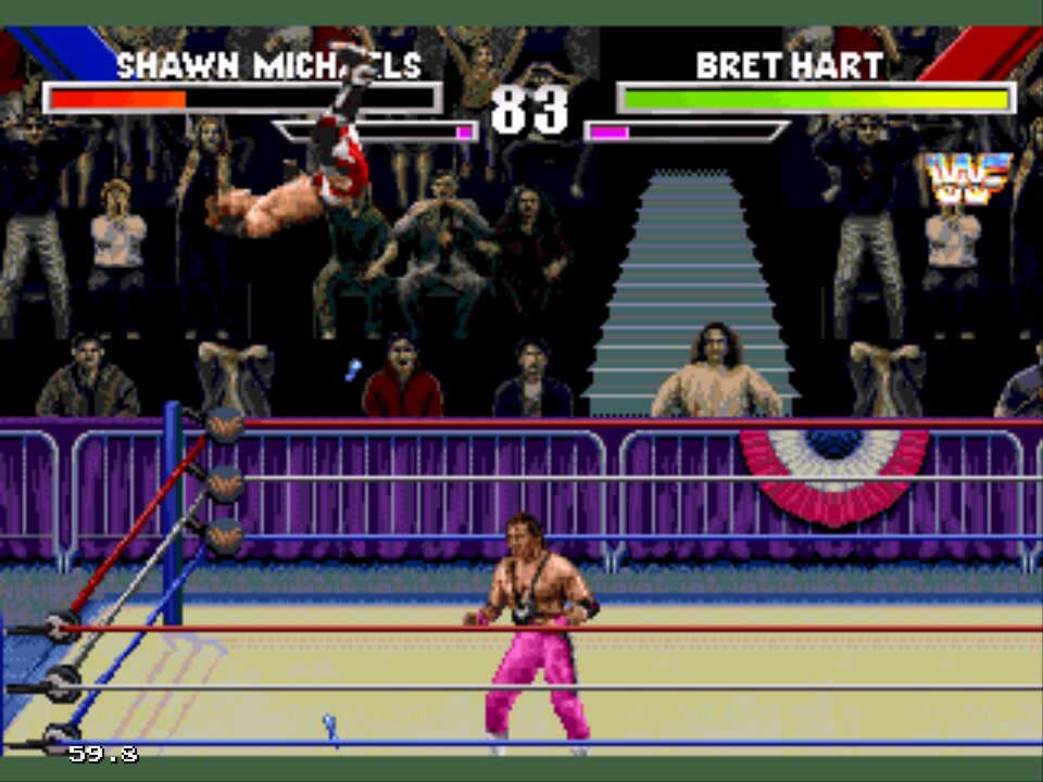 Pantallazo de WWF Wrestlemania: The Arcade Game para Sega 32x