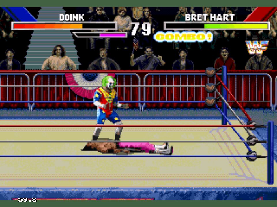 Pantallazo de WWF Wrestlemania: The Arcade Game para Sega 32x