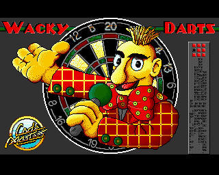 Pantallazo de Wacky Darts para Amiga