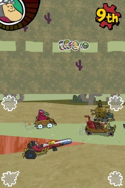 Pantallazo de Wacky Races: Crash & Dash para Nintendo DS