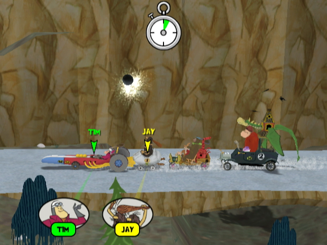 Pantallazo de Wacky Races: Crash & Dash para Wii