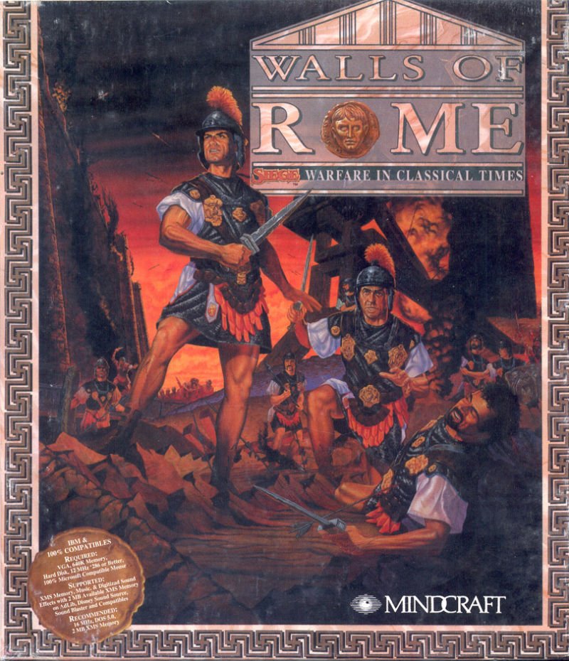 Caratula de Walls of Rome para PC