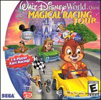 Caratula de Walt Disney World Quest: Magical Racing Tour para Dreamcast