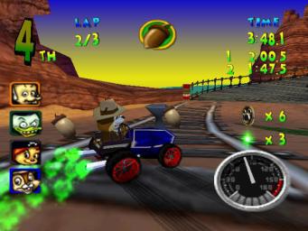 Pantallazo de Walt Disney World Quest: Magical Racing Tour para PC