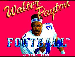 Pantallazo de Walter Payton Football para Sega Master System