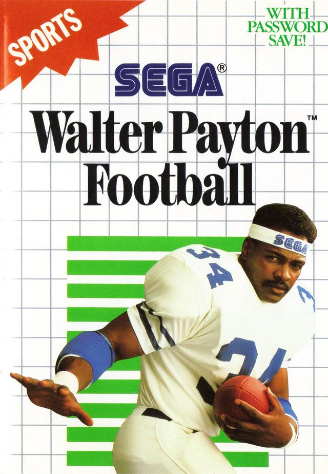 Caratula de Walter Payton Football para Sega Master System