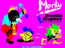 Pantallazo de Wanted! Monty Mole para Spectrum
