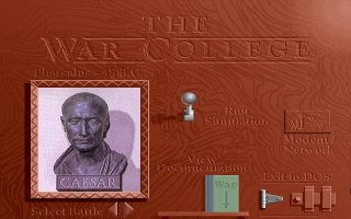 Pantallazo de War College: Military Simulation Making History, The para PC