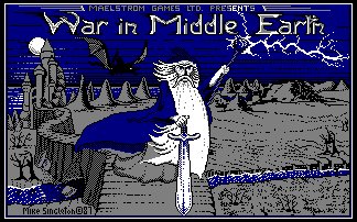 Pantallazo de War In Middle Earth para Amstrad CPC