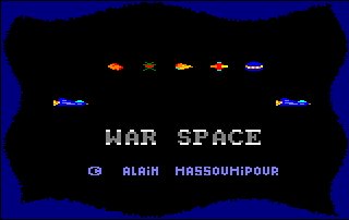 Pantallazo de War Space para Amstrad CPC