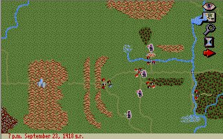 Pantallazo de War in Middle Earth para Atari ST