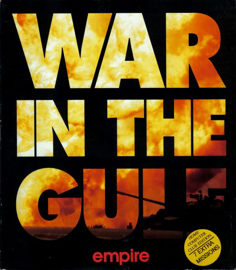 Caratula de War in the Gulf para Amiga