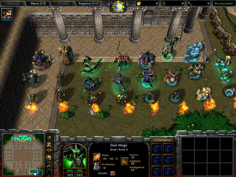 Pantallazo de WarCraft III: The Frozen Throne para PC