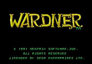 Pantallazo de Wardner para Sega Megadrive